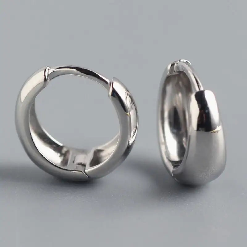 925 Sterling Silver Gold Plated Bubble Hoop Earrings