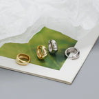 925 Sterling Silver Gold Plated Bubble Hoop Earrings
