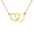 925 Sterling Silver Double Love Necklace