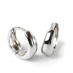 925 Sterling Silver Gold Plated Bubble Hoop Earrings